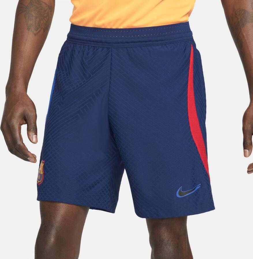 Nike FC Barcelona Strike Elite Dri-FIT ADV Knit voetbalshorts voor heren Blauw