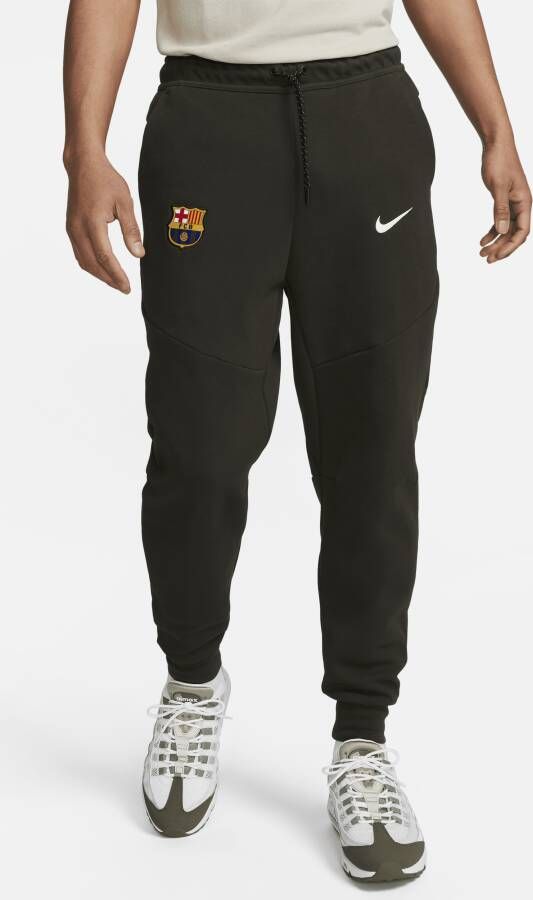 Nike FC Barcelona Tech Fleece joggingbroek voor heren Groen