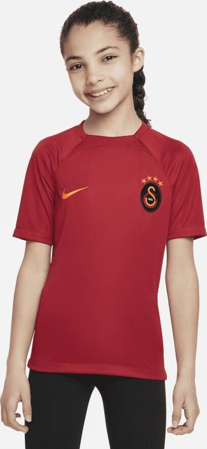 Nike Galatasaray Academy Pro Dri-FIT voetbaltop met korte mouwen voor kids Rood