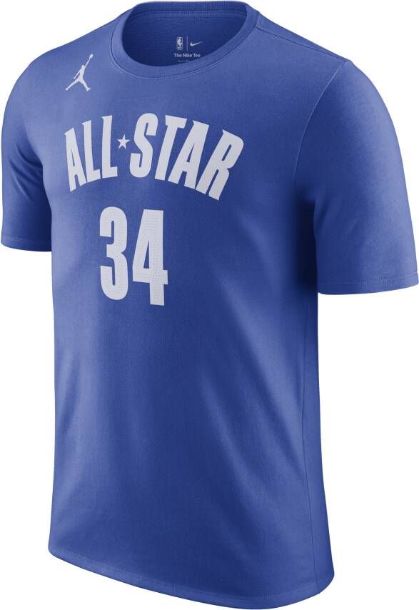 Nike Giannis Antetokounmpo All-Star Essential NBA-herenshirt Blauw