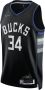 Nike Giannis Antetokounmpo Bucks Dri-FIT NBA-jersey voor heren Zwart - Thumbnail 1