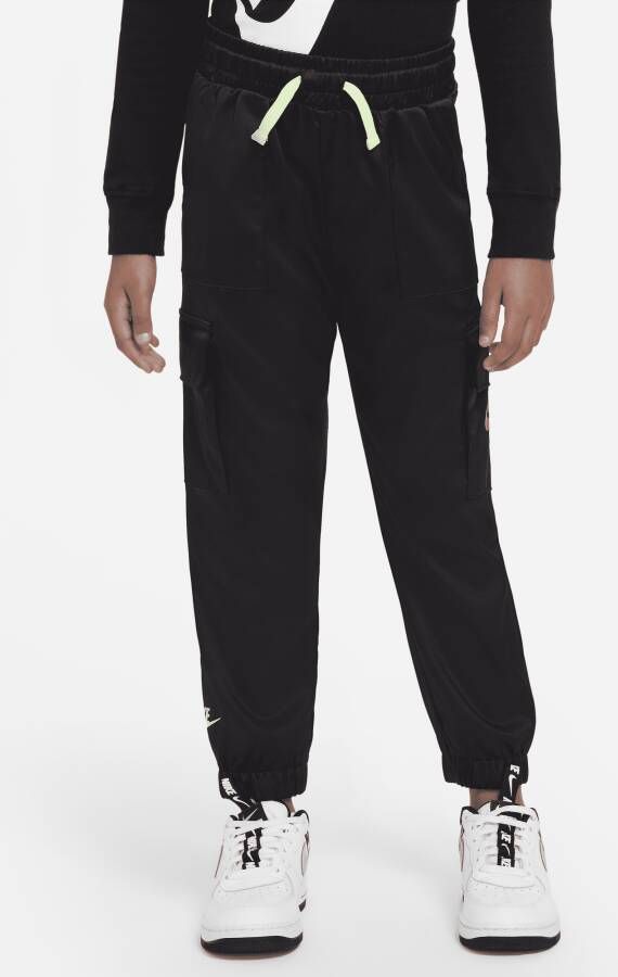 Nike Glowtime Utility joggingbroek voor kleuters Zwart