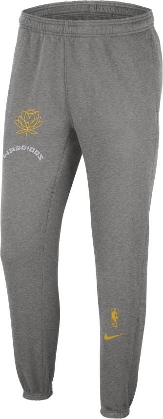 Nike Golden State Warriors Courtside City Edition NBA-fleecebroek voor heren Grijs