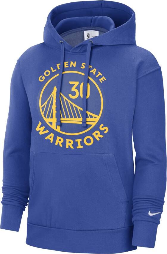 Nike Golden State Warriors Essential NBA-hoodie voor heren Blauw