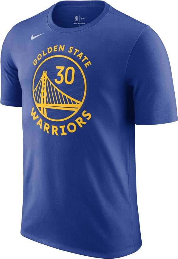 Nike Golden State Warriors NBA-herenshirt Blauw