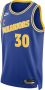 Nike Golden State Warriors Swingman NBA-jersey met Dri-FIT Blauw - Thumbnail 1