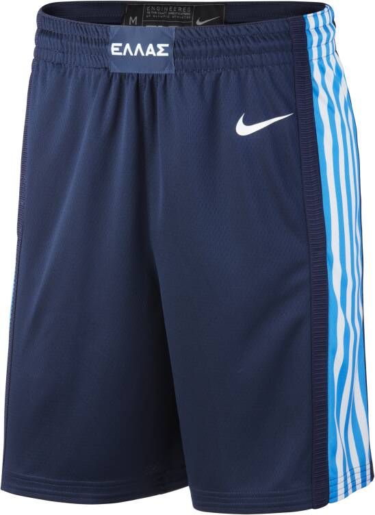 Nike Griekenland (Road) Limited Basketbalshorts voor heren Blauw