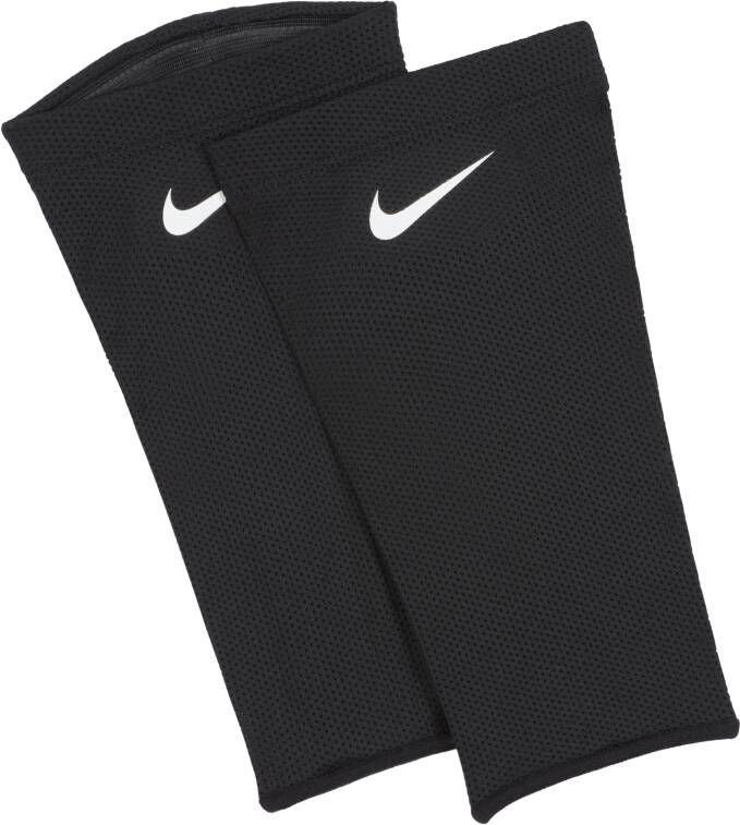 Nike Guard Lock Elite Scheenbeschermersleeves voor voetbal Zwart