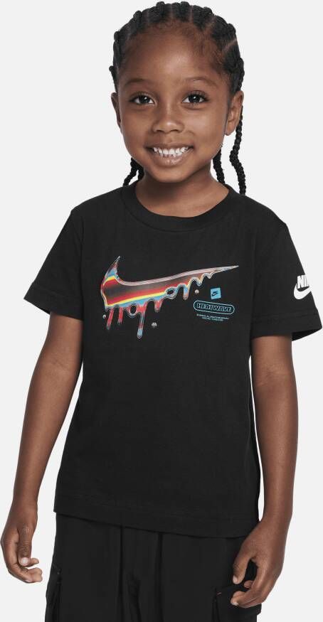Nike Heatwave T-shirt voor peuters Zwart