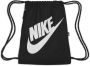 Nike Heritage Tas met trekkoord (13 liter) Zwart - Thumbnail 2