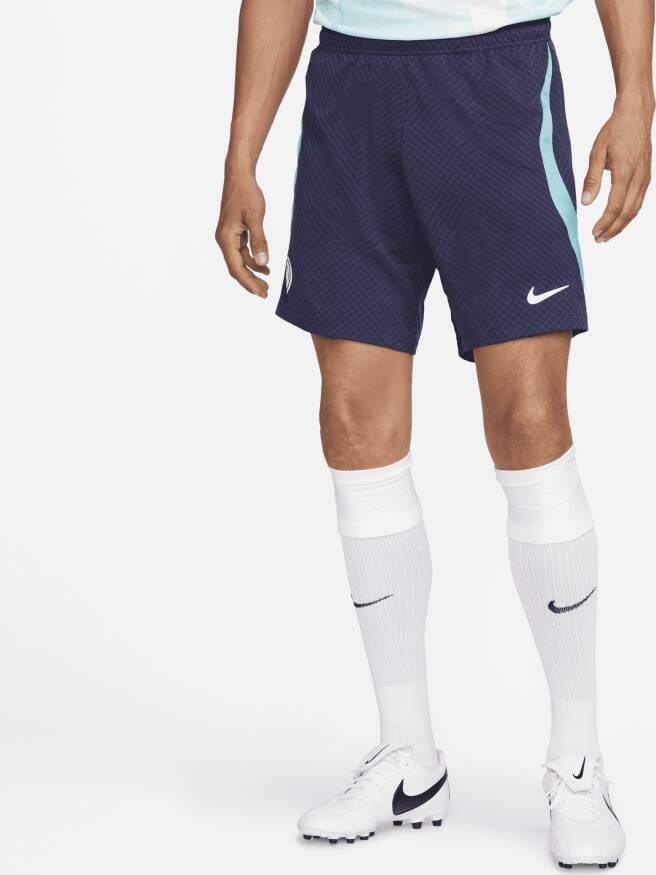 Nike Inter Milan Strike Dri-FIT knit voetbalshorts voor heren Blauw