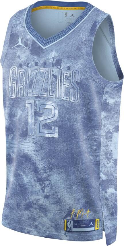 Nike Ja Morant Memphis Grizzlies 2023 Select Series Dri-FIT Swingman NBA-jersey voor heren Blauw