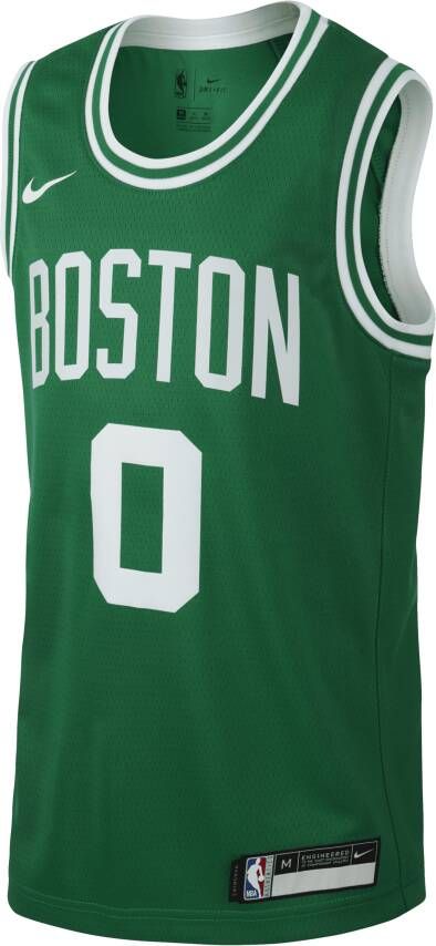 Nike Jayson Tatum Celtics Icon Edition Swing NBA-jersey voor kids Groen
