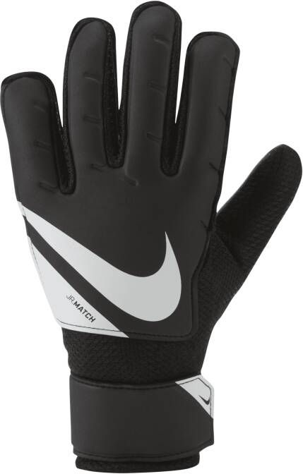 Nike Jr. Goalkeeper Match Voetbalhandschoenen voor kids Zwart