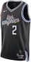 Nike Kawhi Leonard Los Angeles Clippers City Edition Swingman NBA-jersey met Dri-FIT Zwart - Thumbnail 1