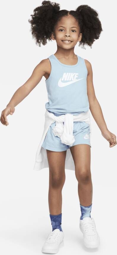 Nike Kleuterset met tanktop en shorts Blauw
