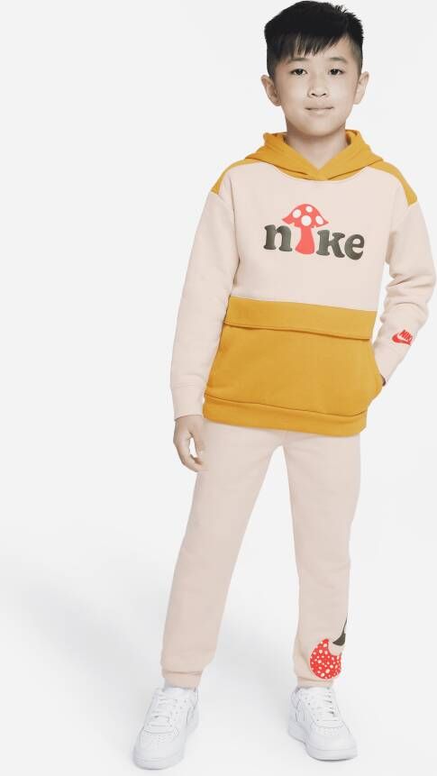 Nike Kleuterset met trui met kleurblokken Wit