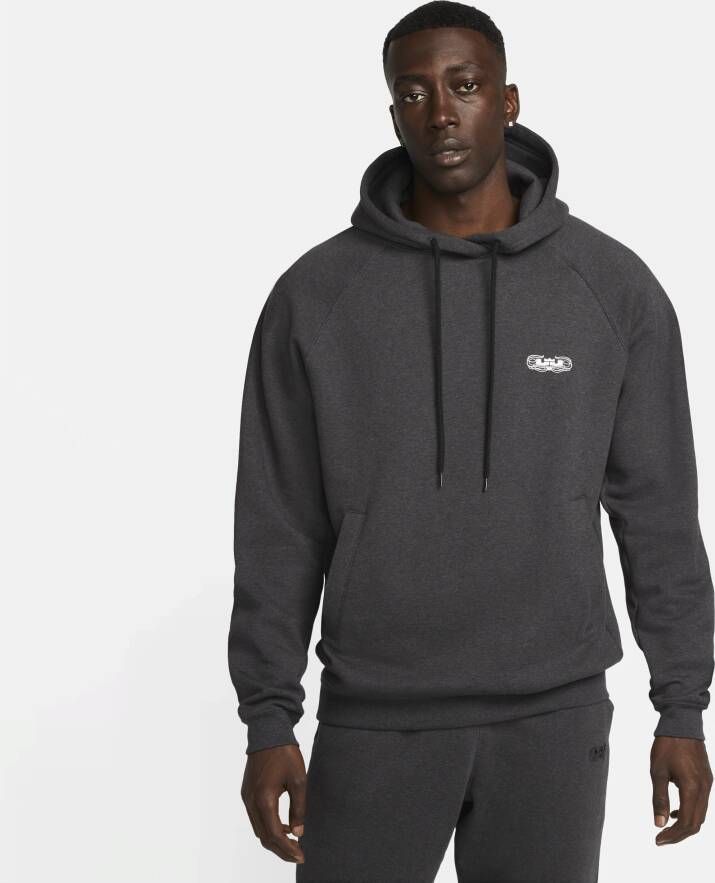 Nike LeBron Basketbalhoodie voor heren Zwart