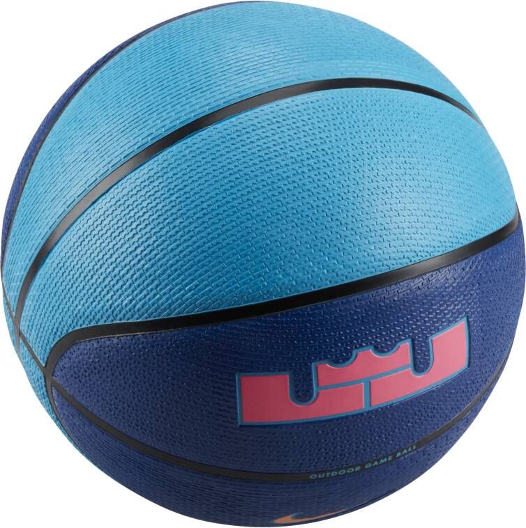 Nike LeBron Playground 8P Basketbal (zonder lucht) Blauw