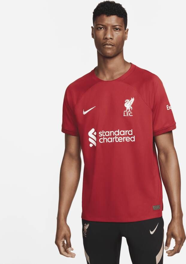Nike Liverpool FC 2022 23 Stadium Thuis voetbalshirt met Dri-FIT voor heren Rood