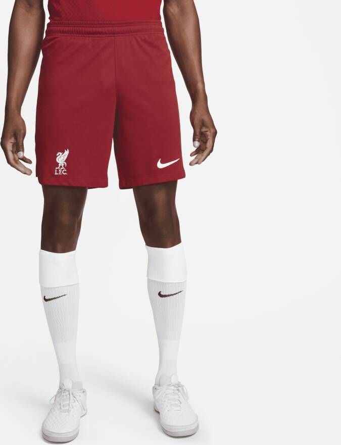 Nike Liverpool FC 2022 23 Stadium Thuis voetbalshorts met Dri-FIT voor heren Rood