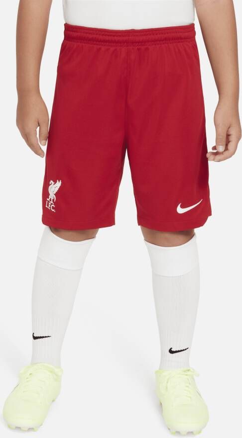 Nike Liverpool FC 2023 24 Stadium Thuis Dri-FIT voetbalshorts voor kids Rood
