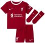 Nike Liverpool FC 2023 24 Thuis Dri-FIT driedelig tenue voor baby's peuters Rood - Thumbnail 1