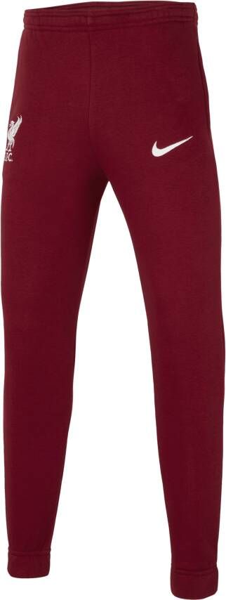 Nike Liverpool FC fleecebroek voor kids Rood