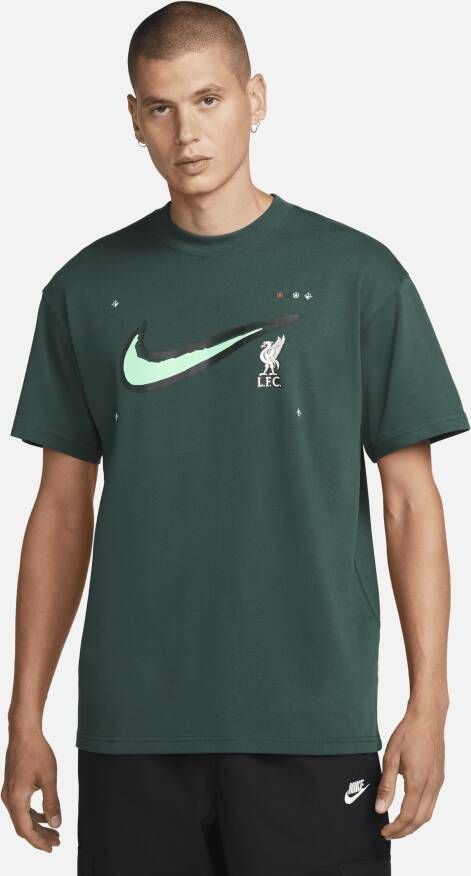 Nike Liverpool FC Max90 voetbalshirt voor heren Groen