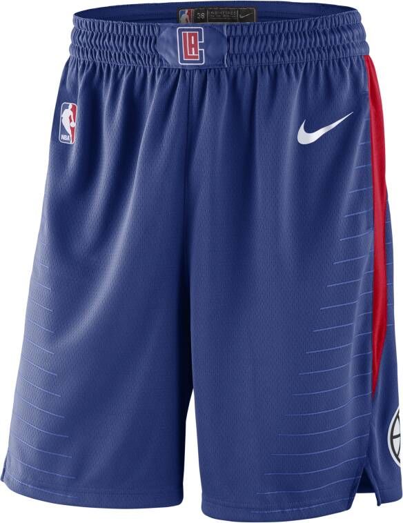 Nike Los Angeles Clippers Icon Edition Swingman NBA-herenshorts Blauw