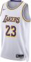 Nike LeBron James Los Angeles Lakers 2022 23 Association Edition Dri-FIT Swingman NBA-jersey voor heren Wit - Thumbnail 1
