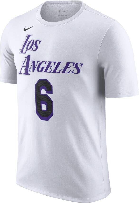 Nike Los Angeles Lakers City Edition NBA-herenshirt Wit