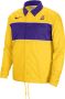 Nike Los Angeles Lakers Courtside Licht NBA-herenjack met drukknoopsluiting Geel - Thumbnail 1