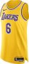 Nike Los Angeles Lakers Icon Edition 2022 23 Dri-FIT ADV Authentic NBA-jersey voor heren Geel - Thumbnail 1