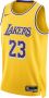 Nike Los Angeles Lakers Icon Edition 2022 23 Dri-FIT Swingman NBA-jersey voor heren Geel - Thumbnail 1