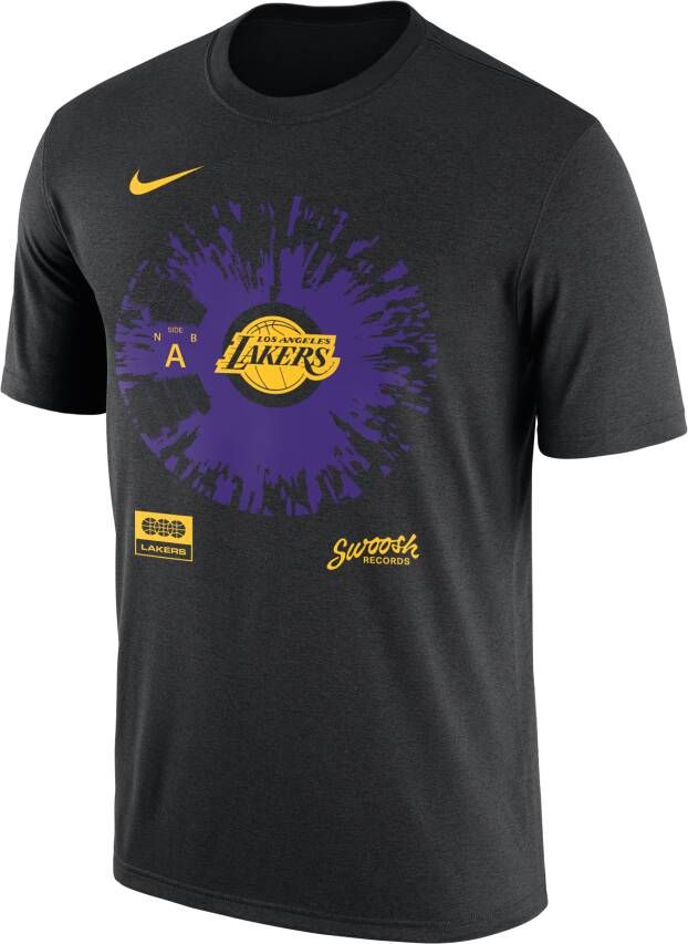 Nike Los Angeles Lakers Max90 NBA-herenshirt Zwart