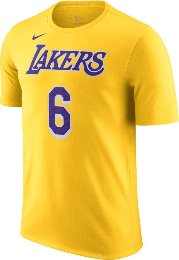 Nike Los Angeles Lakers NBA-herenshirt Geel