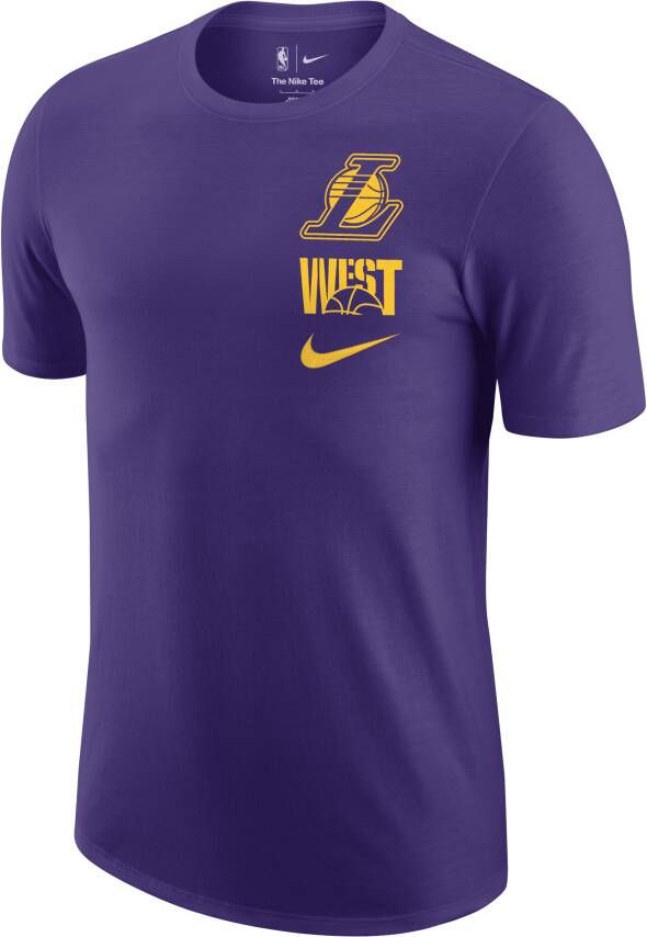 Nike Los Angeles Lakers NBA-herenshirt Paars