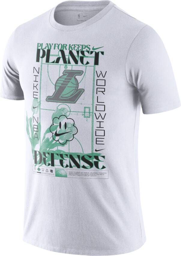 Nike Los Angeles Lakers NBA-herenshirt Wit