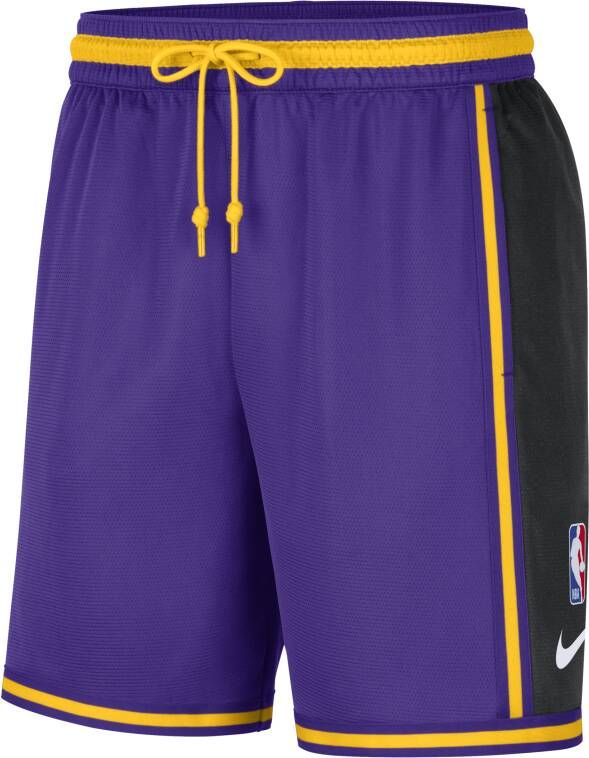 Nike Los Angeles Lakers NBA-herenshorts met Dri-FIT Paars