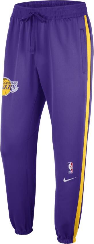 Nike Los Angeles Lakers Showtime Dri-FIT NBA-herenbroek Paars