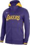 Nike Los Angeles Lakers Showtime Dri-FIT NBA-hoodie met rits over de hele lengte voor heren Paars - Thumbnail 1