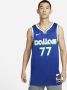 Nike Luka Dončić Dallas Mavericks City Edition Swingman NBA-jersey met Dri-FIT Blauw - Thumbnail 1