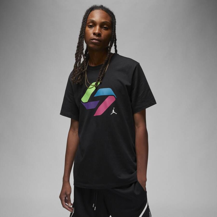 Nike Luka NTR Glitch T-shirt voor heren Zwart