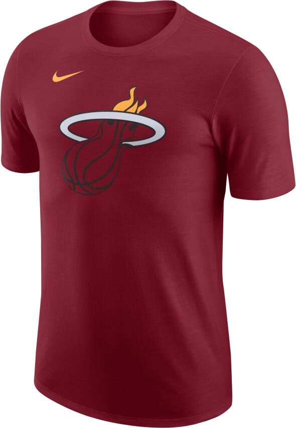 Nike Miami Heat Essential NBA-herenshirt Rood
