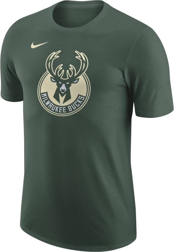 Nike Milwaukee Bucks Essential NBA-herenshirt Groen