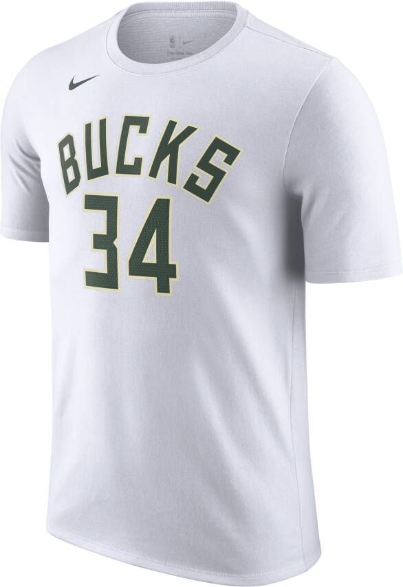 Nike Giannis Antetokounmpo NBA Tee White Heren