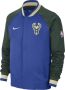 Nike Milwaukee Bucks Showtime City Edition Dri-FIT NBA-herenjack met lange mouwen Blauw - Thumbnail 1