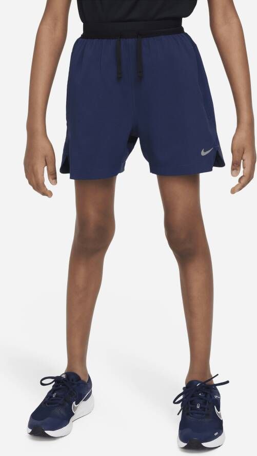 Nike Multi Tech EasyOn Dri-FIT trainingsshorts voor jongens Blauw