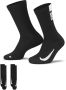 Nike Multiplier Crew Sokken (2 paar) Zwart - Thumbnail 1